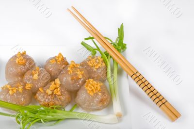 Tapioca dumpling