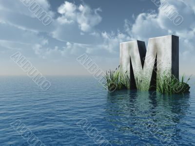 letter M