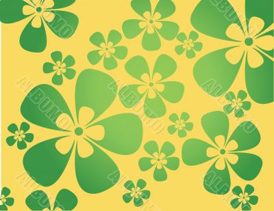 vector floral background