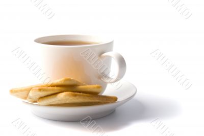 cup of tea and some cookies