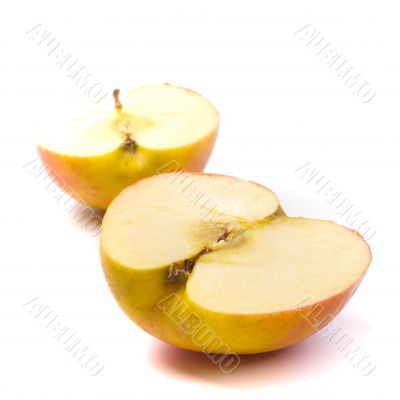 apple halves