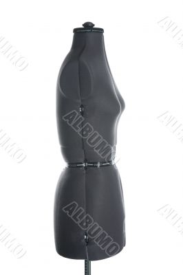 dummy on white background