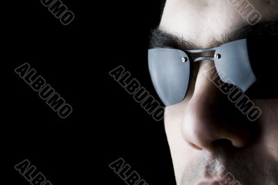 Man in sun glasses