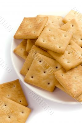 cookies on plate