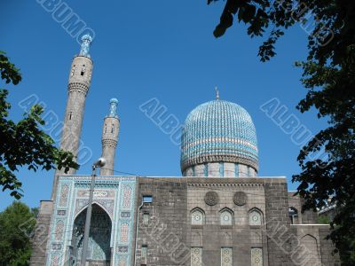 A cupola of cathedral mosque