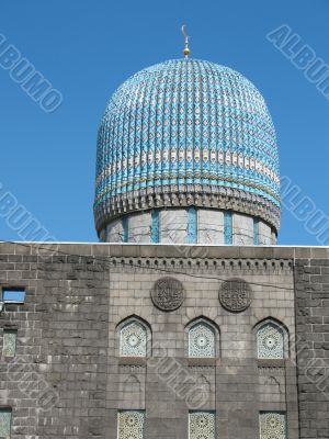 A cupola of cathedral mosque