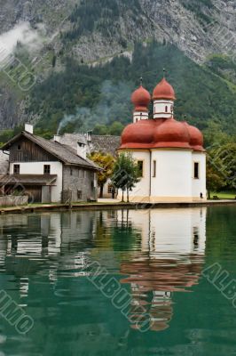 St. Batholoma Church on KoenigSee