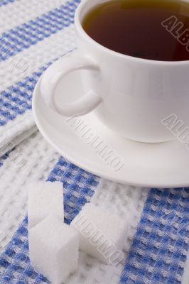 cup of tea and some sugar