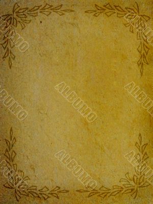 grunge parchment background with space for text or image