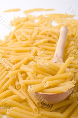 raw italian macaroni