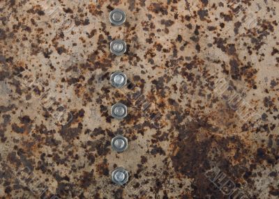 Rusted metal