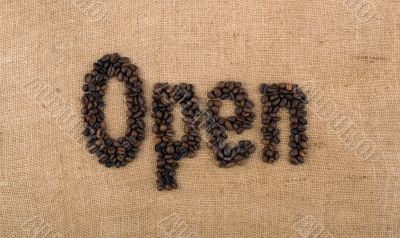 Word of beans: Open