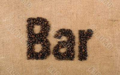 Word of beans: Bar