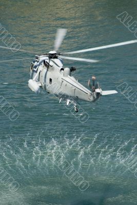 navy sea king helicopter