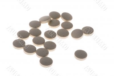 tablets close up