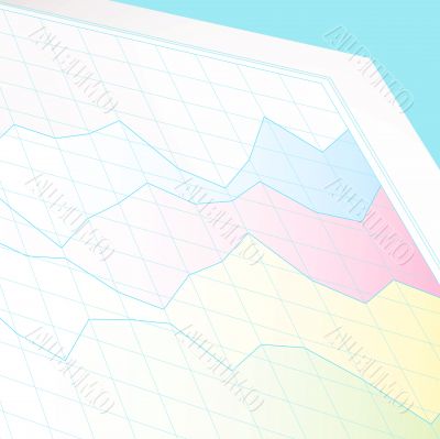 business graph area