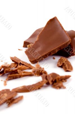 broken milk chocolate