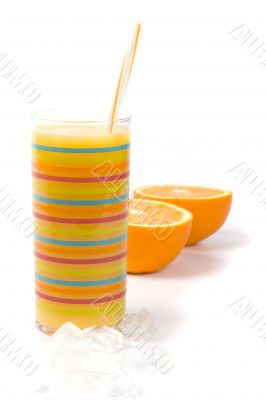 juice in glass