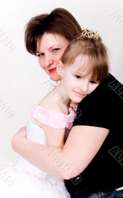 mother and daughter