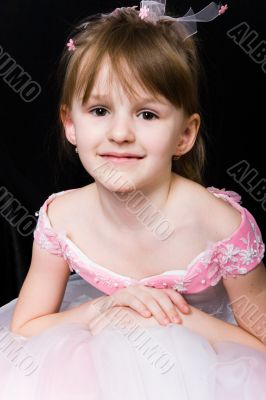 smiley little girl