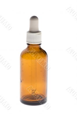 Medical bottle with pipette
