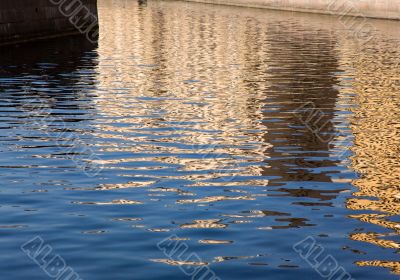 Reflections in the water
