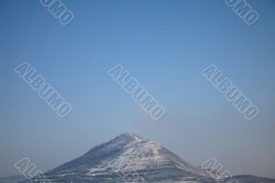 isolated mountain