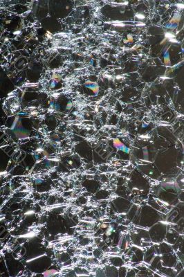 Bubbles of soap