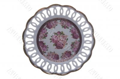 plate on white