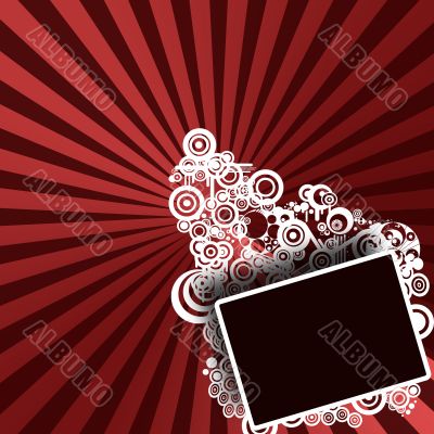 Element for design, frame, illustration