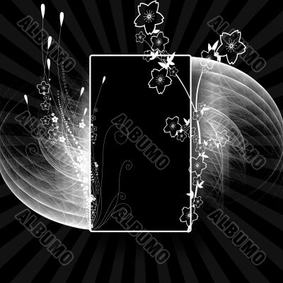 Element for design, frame, illustration