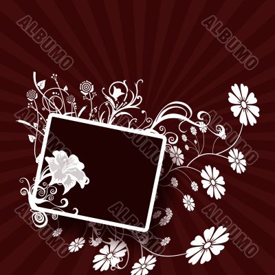 Element for design, frame, illustration