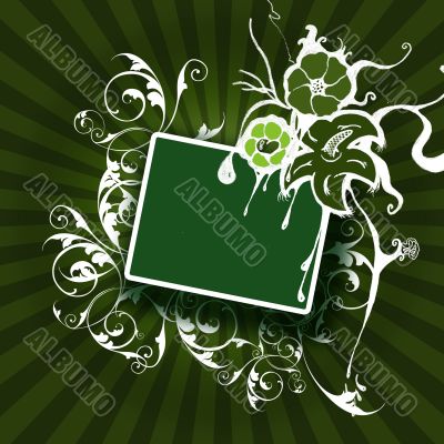Element for design, frame, illustration