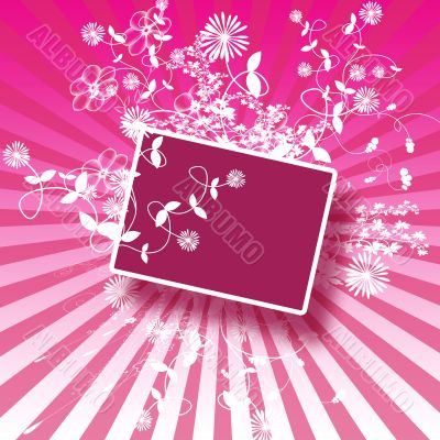 Element for design, frame, illustration