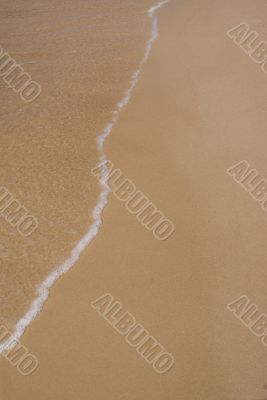 Sand and water