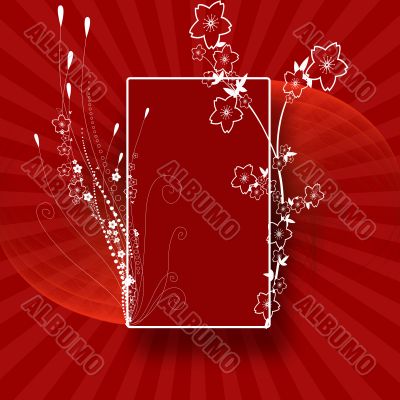 Element for design, frame, illustration
