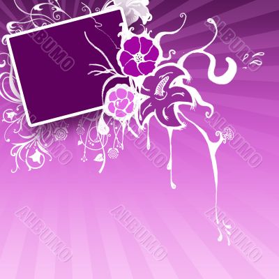 Element for design, frame, illustration
