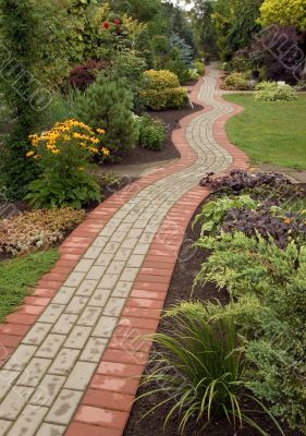 Path in park