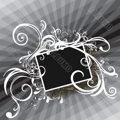 Element for design, frame, illustration