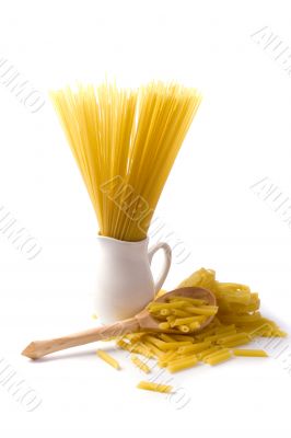 italian pasta and spaghetti