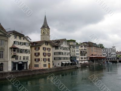 Zurich, The Financial Center Of Europe.