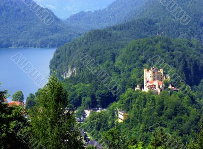 Castle Hohenschwangau. Bavaria, Germany.