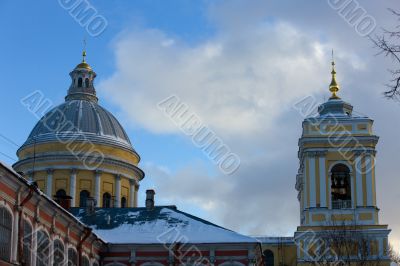 Trinity Cathedral in winter