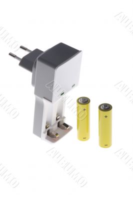 battery charger close up