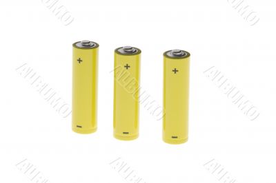 battery on white