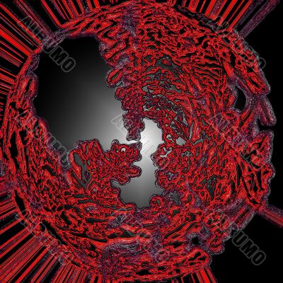 Red explode