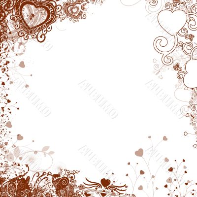 Element for design, frame, illustration