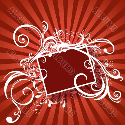 Element for design, frame, illustration