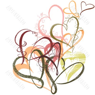 Element for design, frame, illustration
