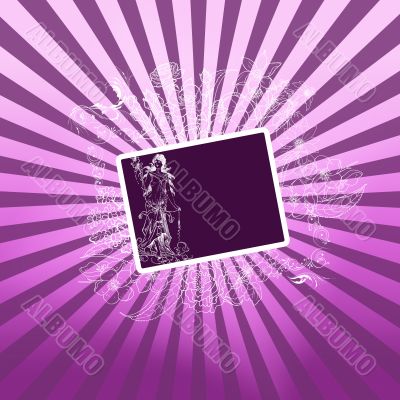 Element for design, frame, illustration